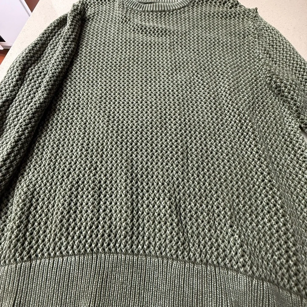 Stussy Olive Crewneck Sweater